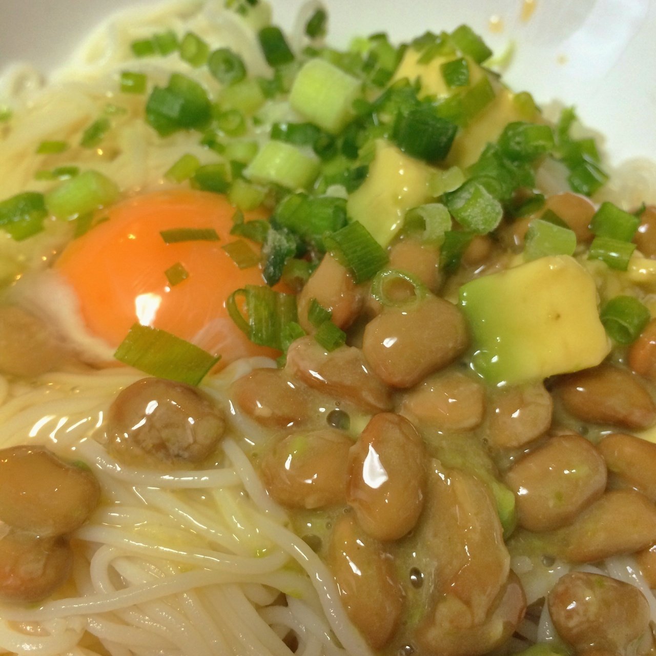 冬顏さんに対抗して 今日の晩御飯は 納豆アボガドそうめんでした 美味しかったです Nanaco Note 冬顏さんに対抗して 今日の晩御飯は 納豆アボガドそうめんでした 美味しかったです Nanaco Note