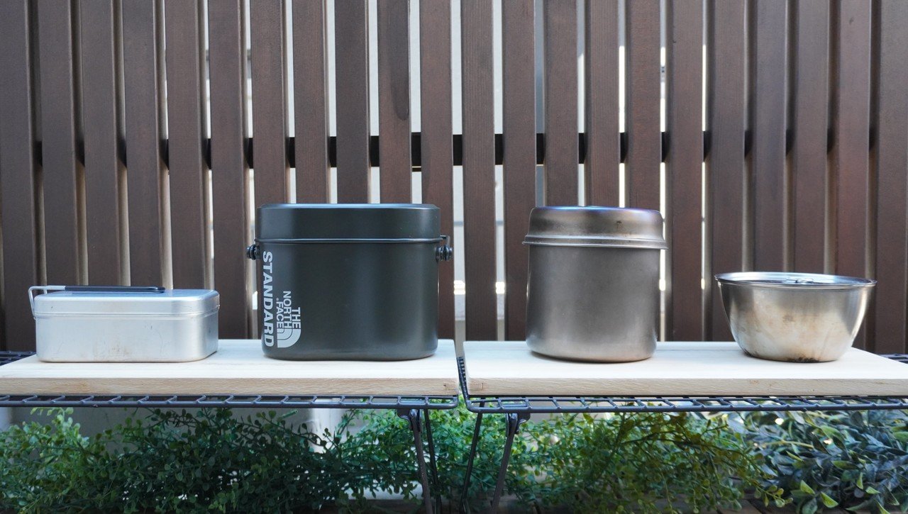 キャンプ料理ギア比較】メスティンからシェラどんぶりまで！“炊飯力”No