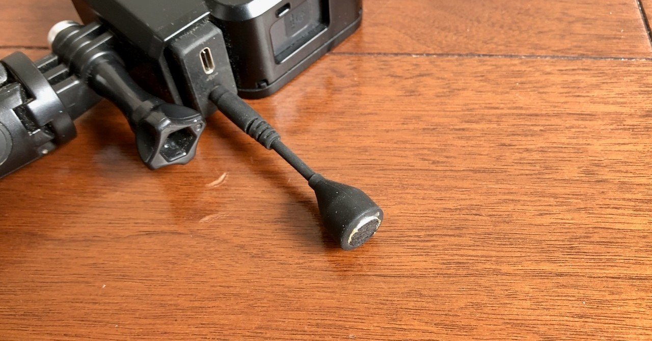 GoPro用外部マイクDJI FM-15フレキシブルマイクロフォンの風防スポンジ