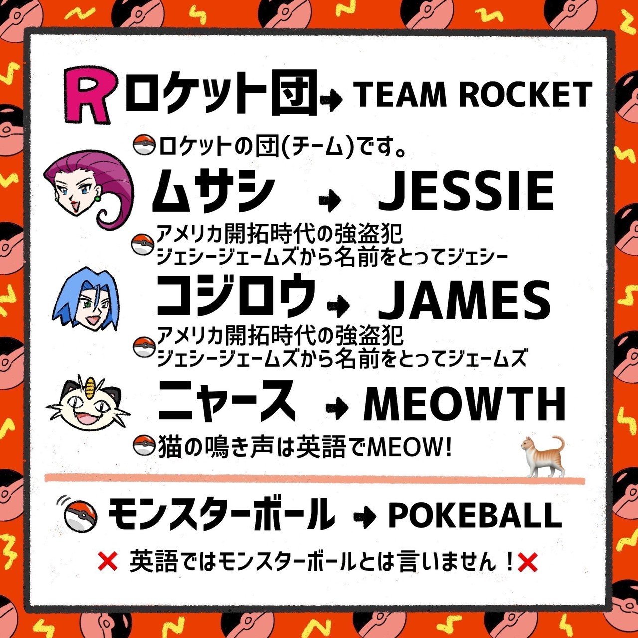 ポケモンde英語 凹 Note