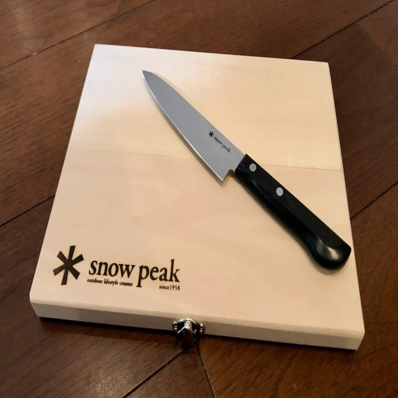 【新品未開封】 PEAK X WDS まな板 包丁 スノーピーク Snow peak (スノーピーク) 包丁/まな板セット CS-207｜トレファクONLINE