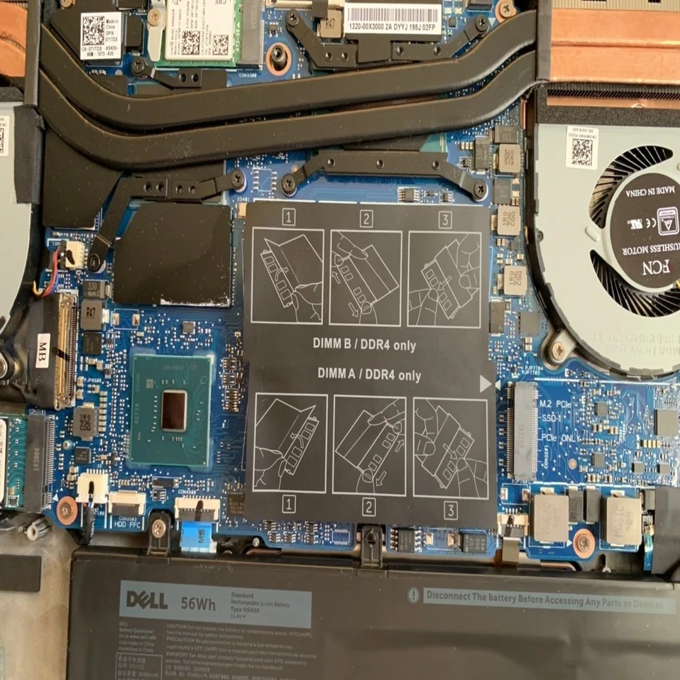 Dell inspiron 7590 メモリ換装｜川の@日本一ユルい音楽家