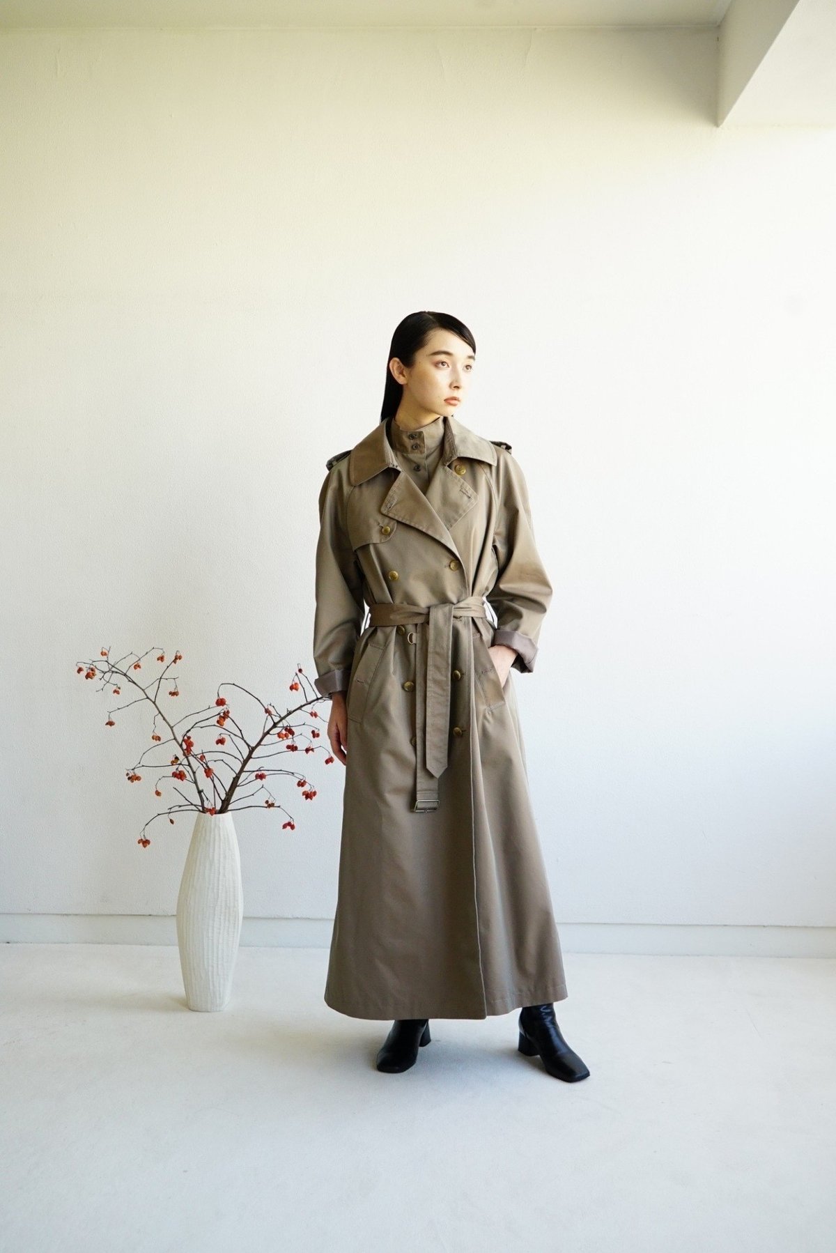 foufou / フーフー | the trench coat ”tamamushi” ザ トレンチコート  