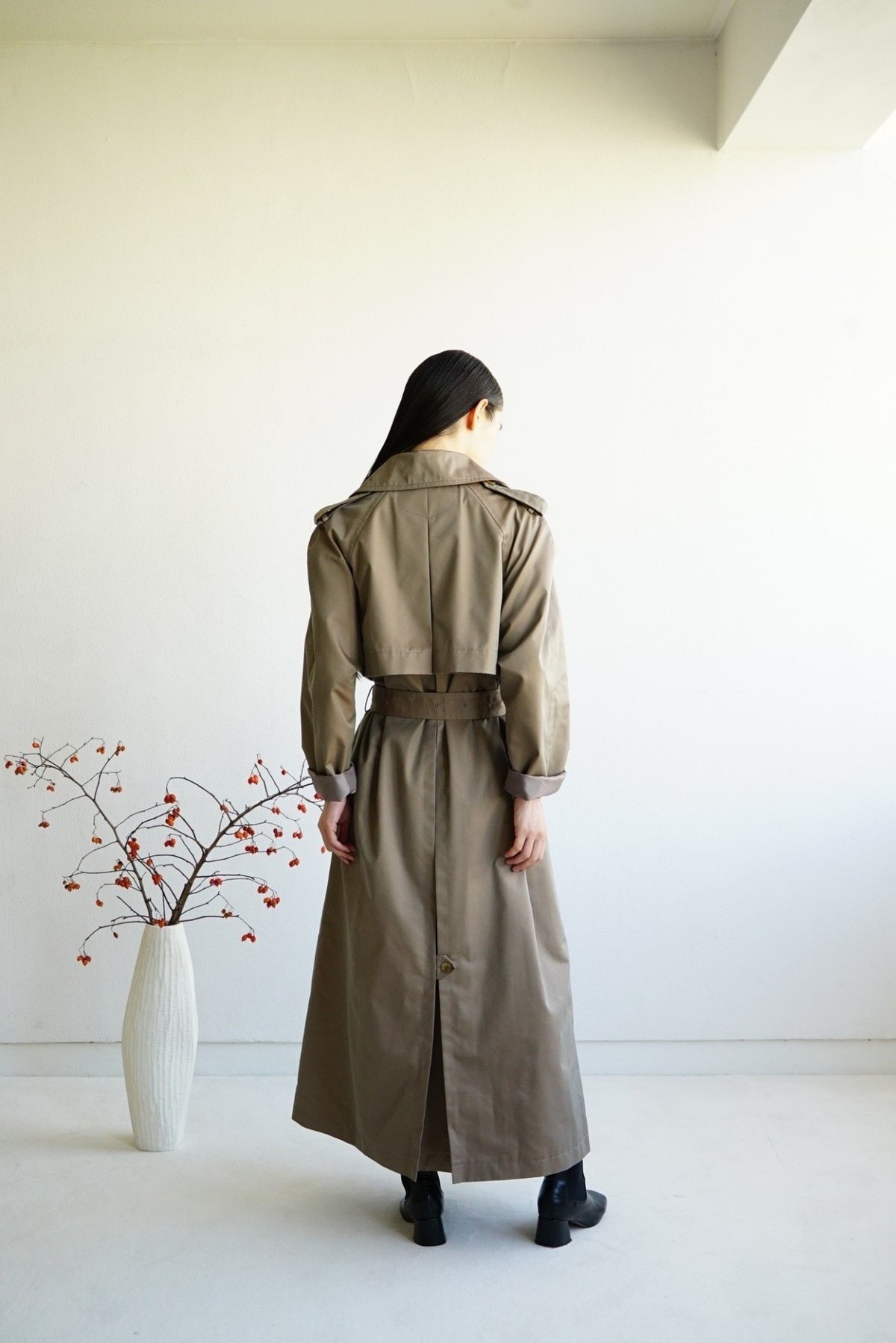 foufou 玉虫 トレンチコート たどたどしい 