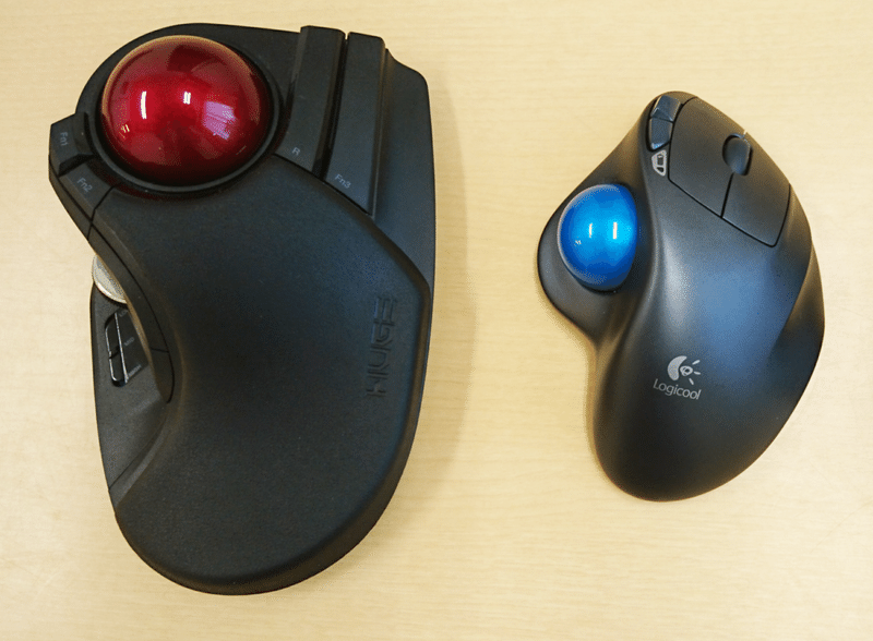 動画編集にオススメな トラックボールを比較 エレコムのm Ht1drbk とロジクールのsw M570 Kami リハビリをエンターテイメントに Note