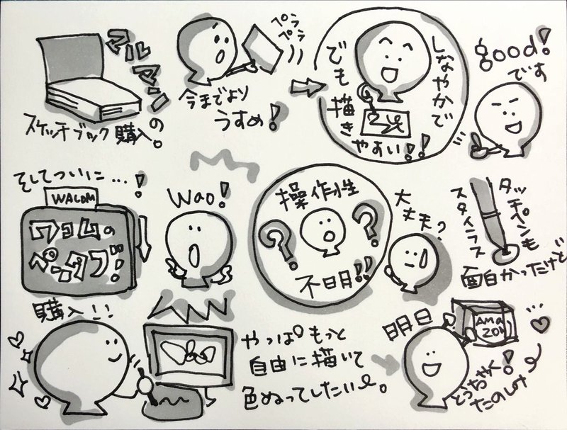 グラレコ修行 やっぱアナログ最高説 Mog Mog Desigh M K Note