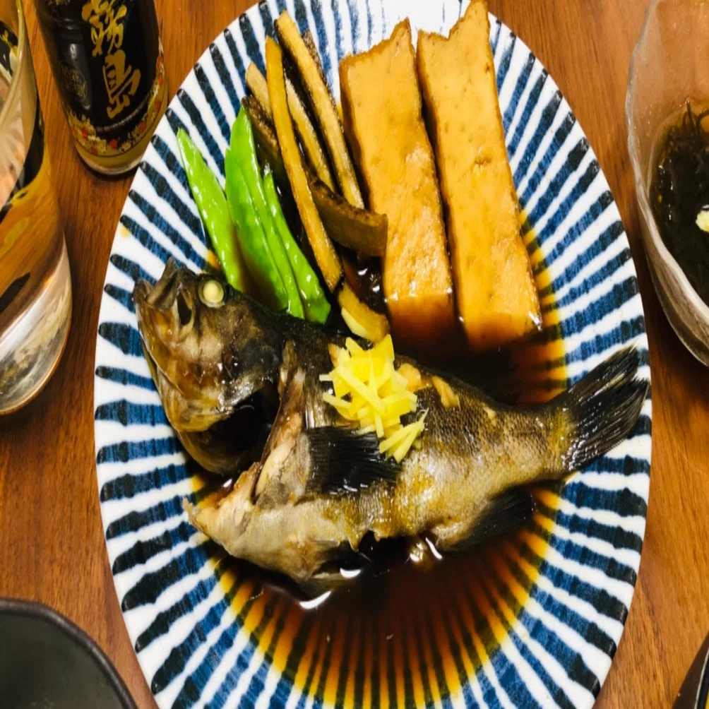 北の鯛 黒ソイの煮付け ケイチェルおじ Note