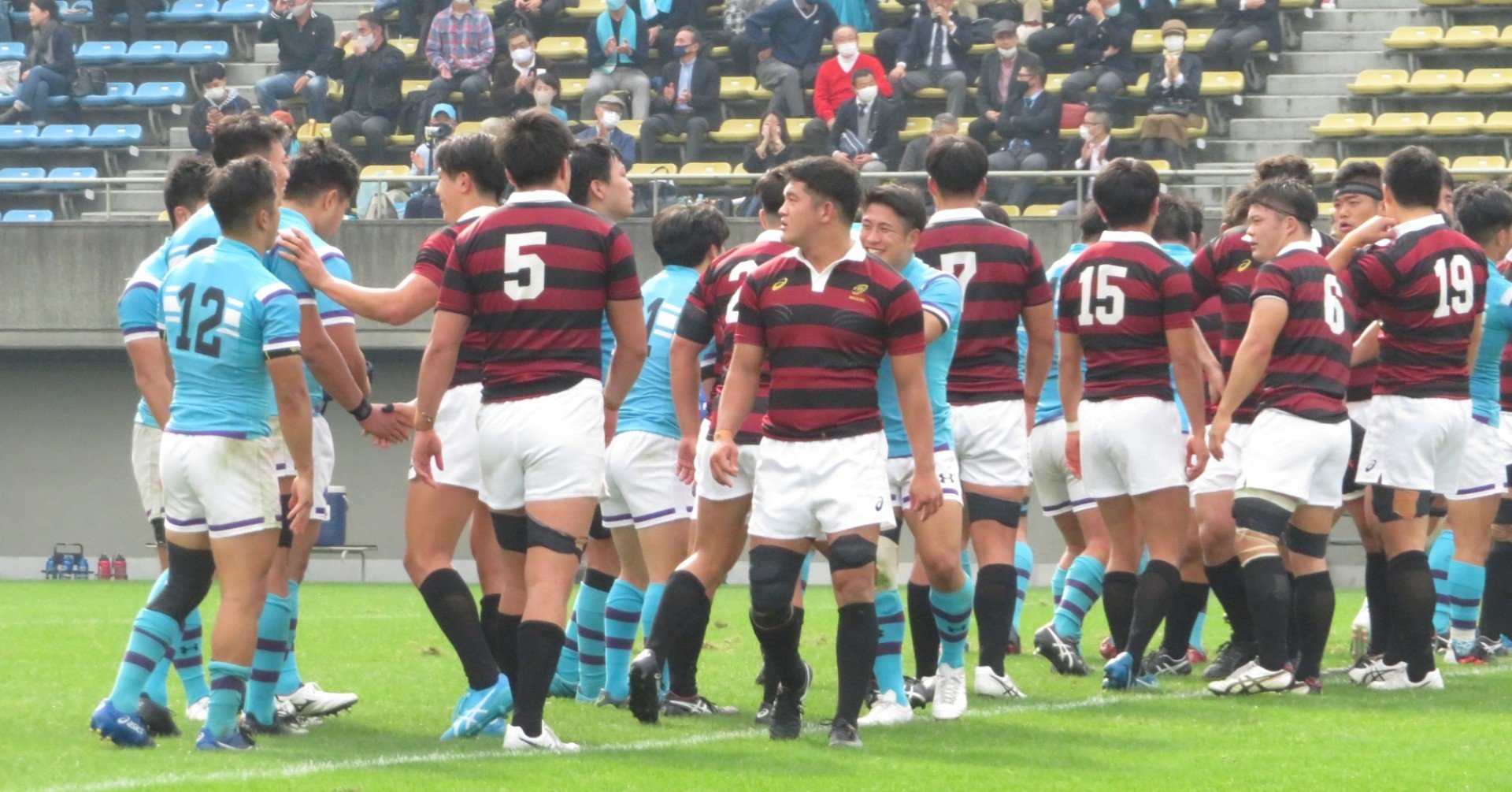 ラグビー早明戦チケット A指定前から7番目2枚