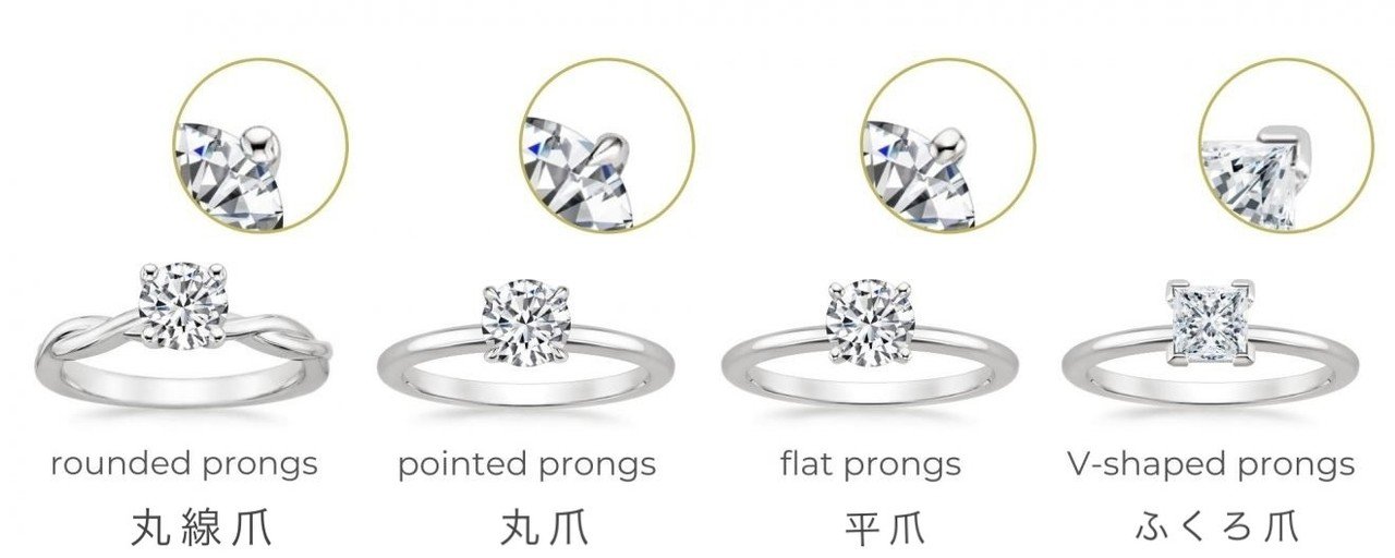 婚約指輪:4本爪 vs 6本爪｜Hana Jewels