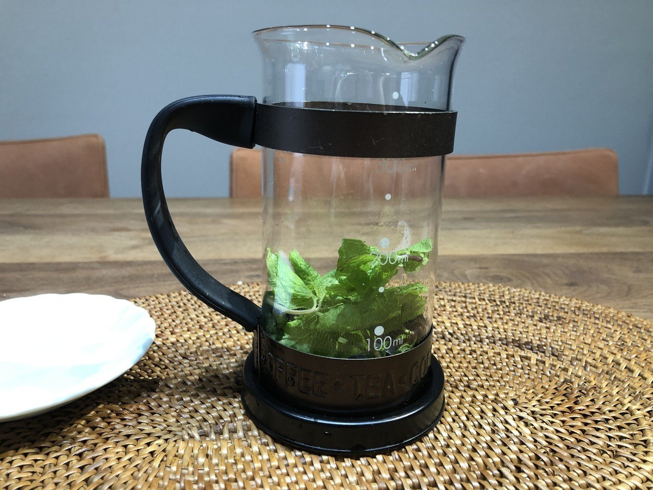 ミントティーを淹れてみた Afuken Cafeの部屋 Note