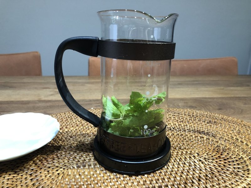 ミントティーを淹れてみた Afuken Cafeの部屋 Note