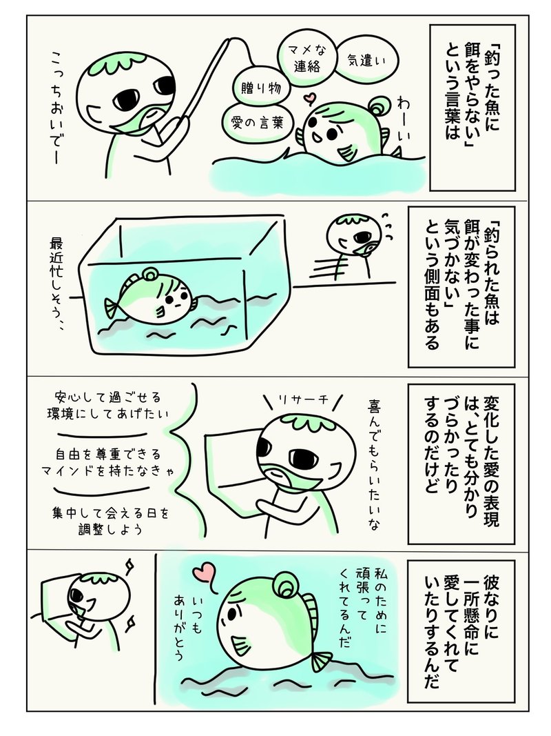 釣った魚に餌をやらない の新着タグ記事一覧 Note つくる つながる とどける