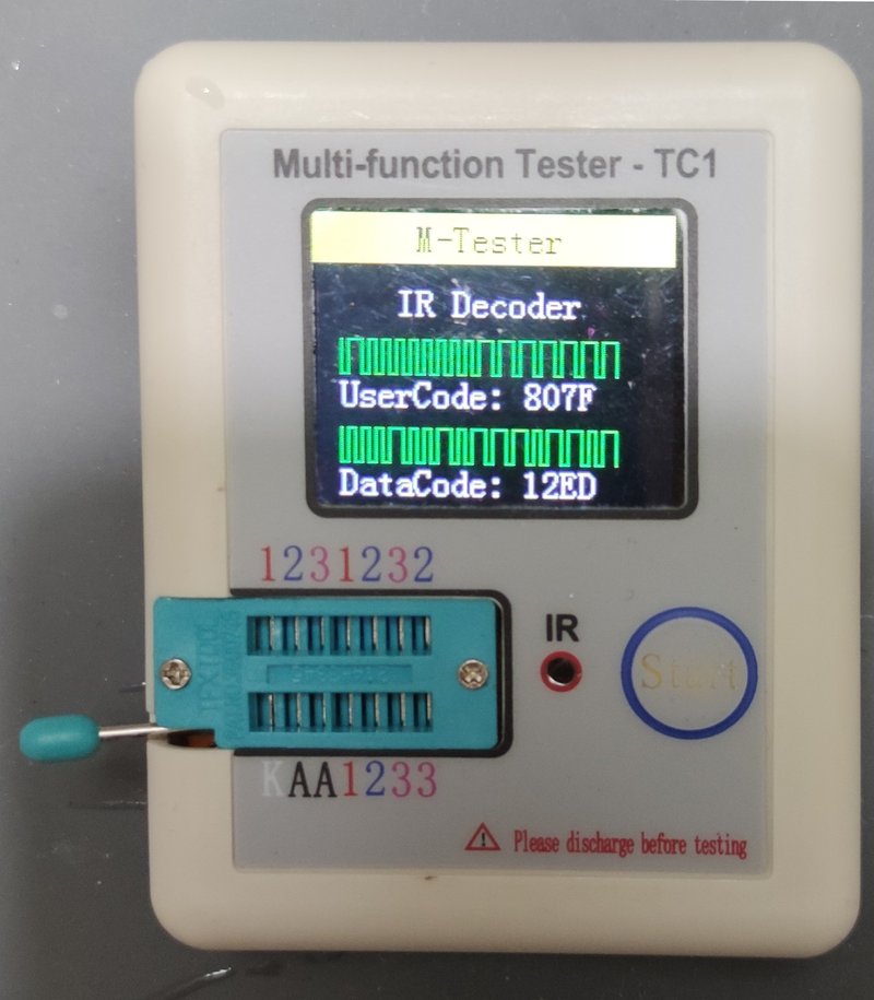 13_Multi Function Testerでの受信結果