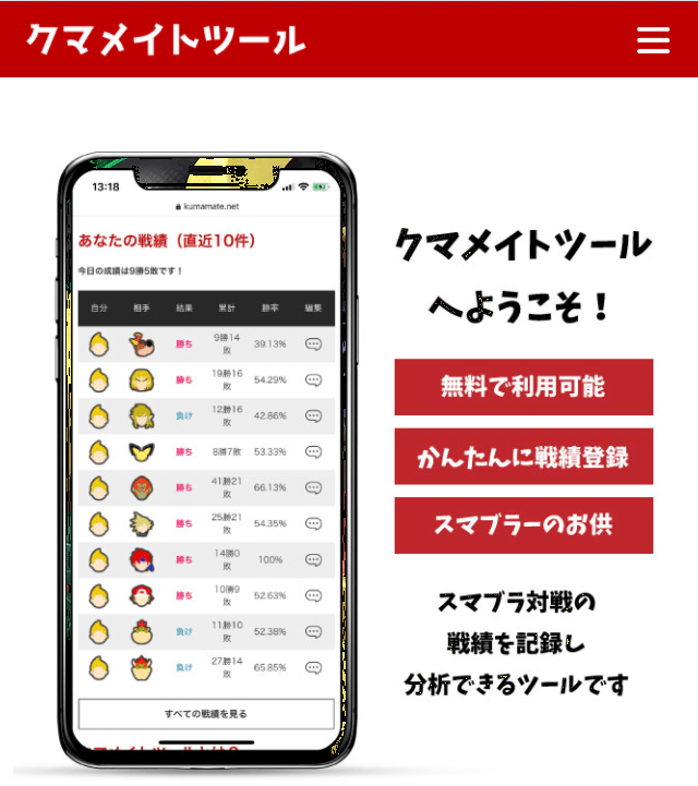 ツール クマ メイト