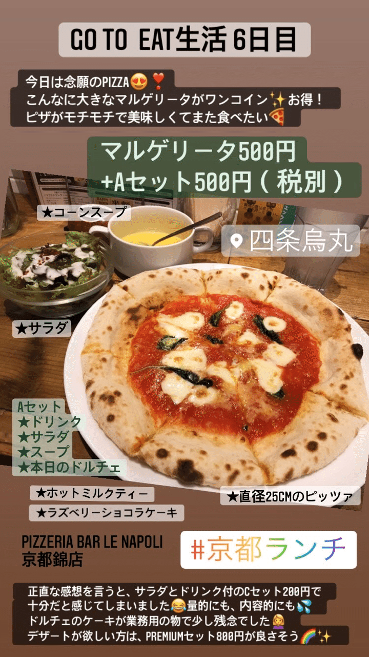 毎日 Gotoeat 生活 In 京都 1週目 ランチ編 Adventure Note ゆり Note
