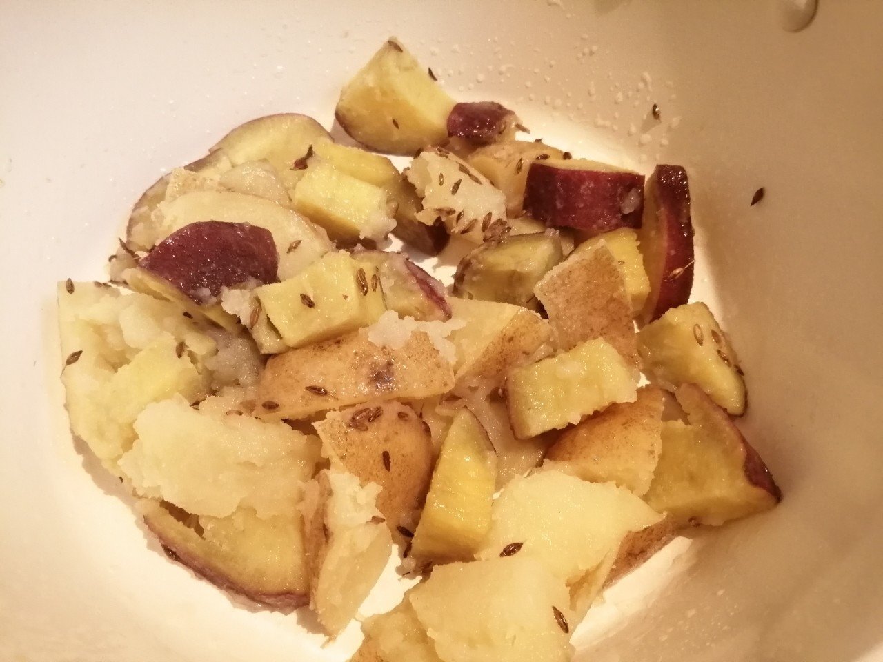 じゃがいもとサツマイモのサブジ Yuuya クッキングラボ Note じゃがいもとサツマイモのサブジ Yuuya クッキングラボ Note