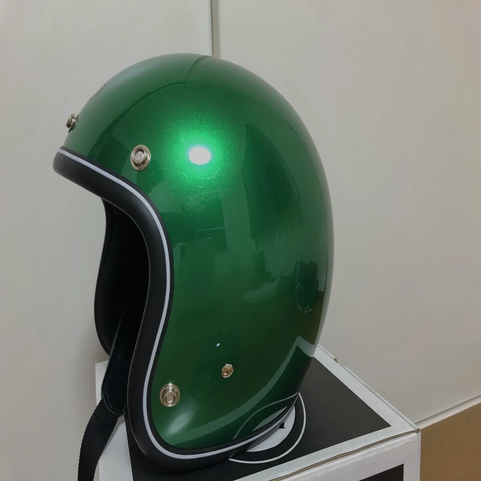 パーツレビュー】SMH Lot-501 ジェットヘルメット｜SHEIN