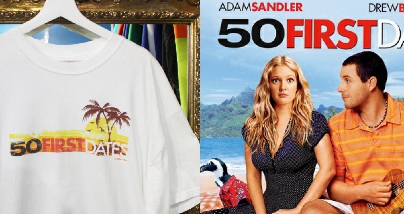 商品紹介】2004年 古着 50 FIRST DATES OFFICIAL T-SHIRT