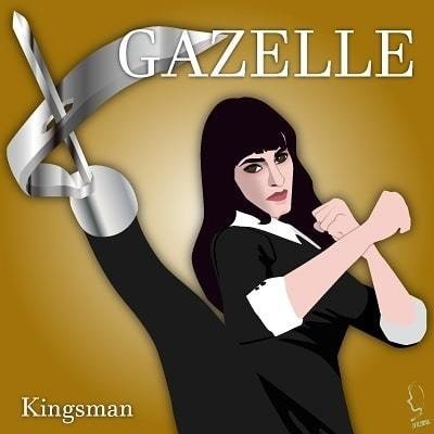 映画 キングスマン より ソフィア ブテラ のイラスト 輝っち Note