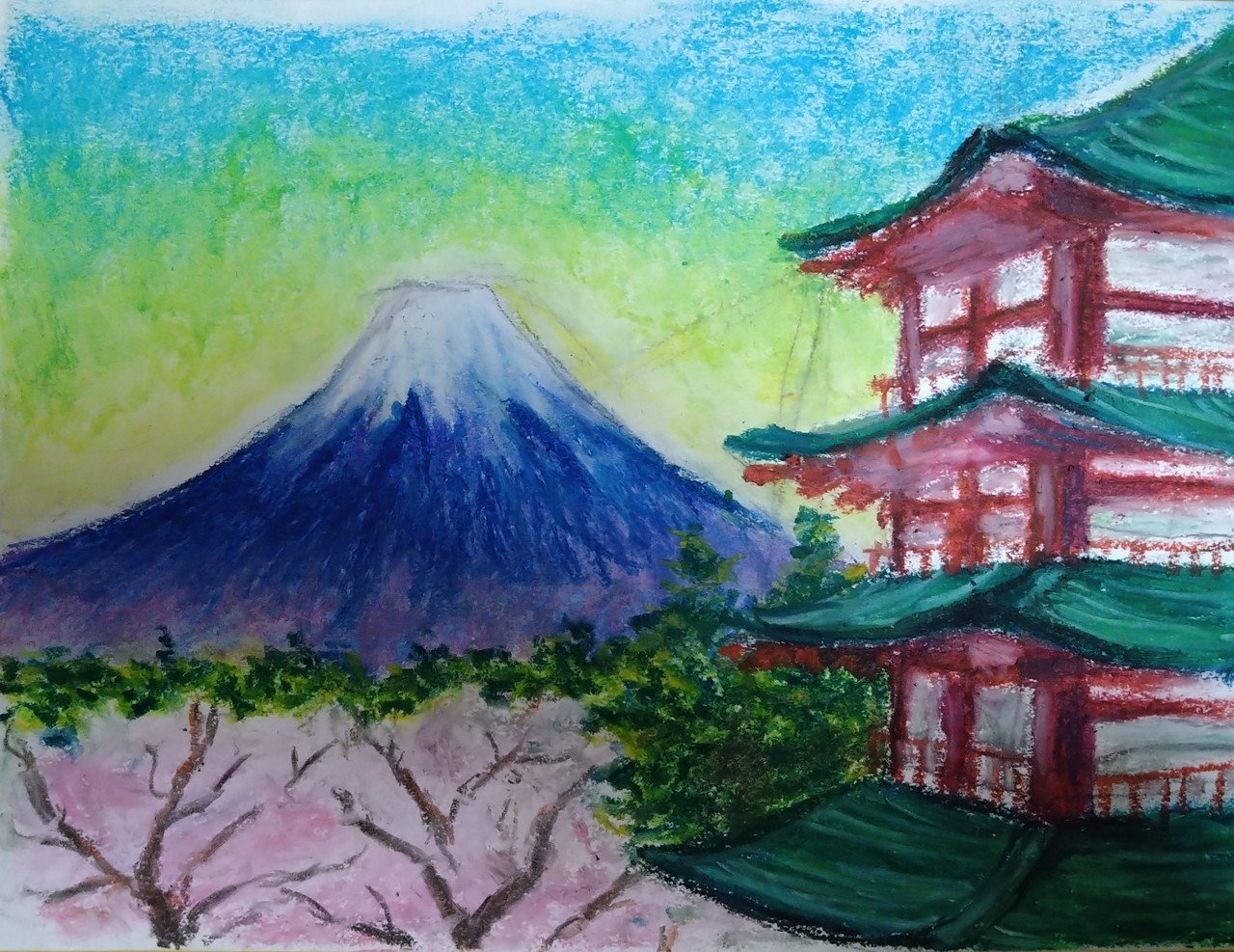 富士山と登 Youtubeを見ながらクレパスの勉強です 気楽に落書きです 消えないので描いちゃってアタリの線が残ってる 参考動画 Youtu Be 5o5 Npsw2mi みーちゃんのアトリエ ママさんクレパス画家 Note 富士山と登 Youtubeを見ながらクレパスの勉強です 気楽に落書きです 消えないので描いちゃってアタリの線が残ってる 参考動画 Youtu Be 5o5 Npsw2mi みーちゃんのアトリエ ママさんクレパス画家 Note