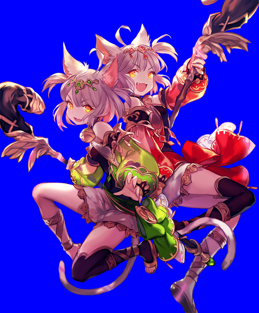 シャドウバースエボルヴ シャム＆シャマ ur シャドウバースエボルヴ 優美な猫姉妹・シャム&シャマUR 2枚