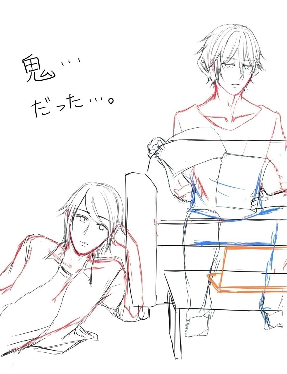 構図の鬼 D リンス アクション4コマ漫画 Note