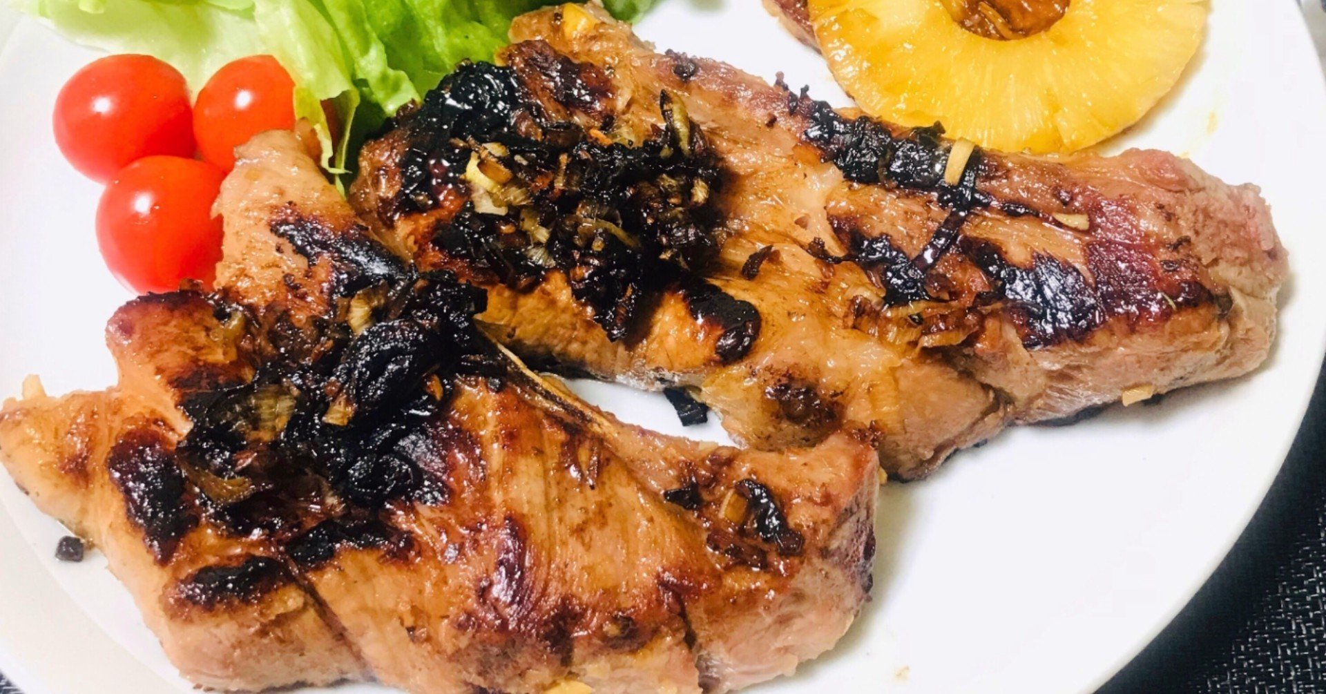 レシピ ハワイアン料理 焼きパイナップルといただくbbqスペアリブ ぽん Note レシピ ハワイアン料理 焼きパイナップルといただくbbqスペアリブ ぽん Note