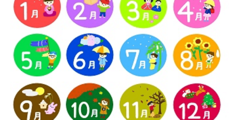 英語の月の覚え方 語呂合わせ 暦英語ダジャレ 1 12月のネイティブ発音 旅慣れteller 世界を旅するスナフキンおじさん Note 英語の月の覚え方 語呂合わせ 暦英語ダジャレ 1 12月のネイティブ発音 旅慣れteller 世界を旅するスナフキンおじさん Note