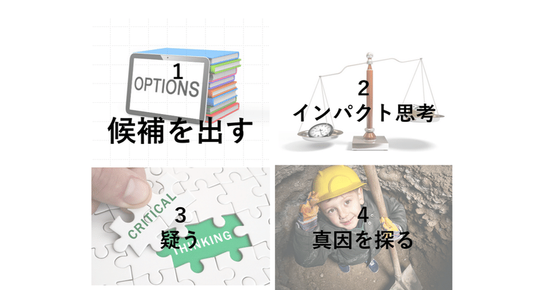 どうしてもロジカルに考えることが難しい人向け 問題解決力を上げるためのコツ４つ 前田塾 note