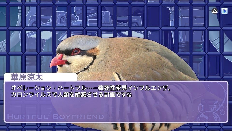 Hatoful Boyfriend プレイメモ まな Note