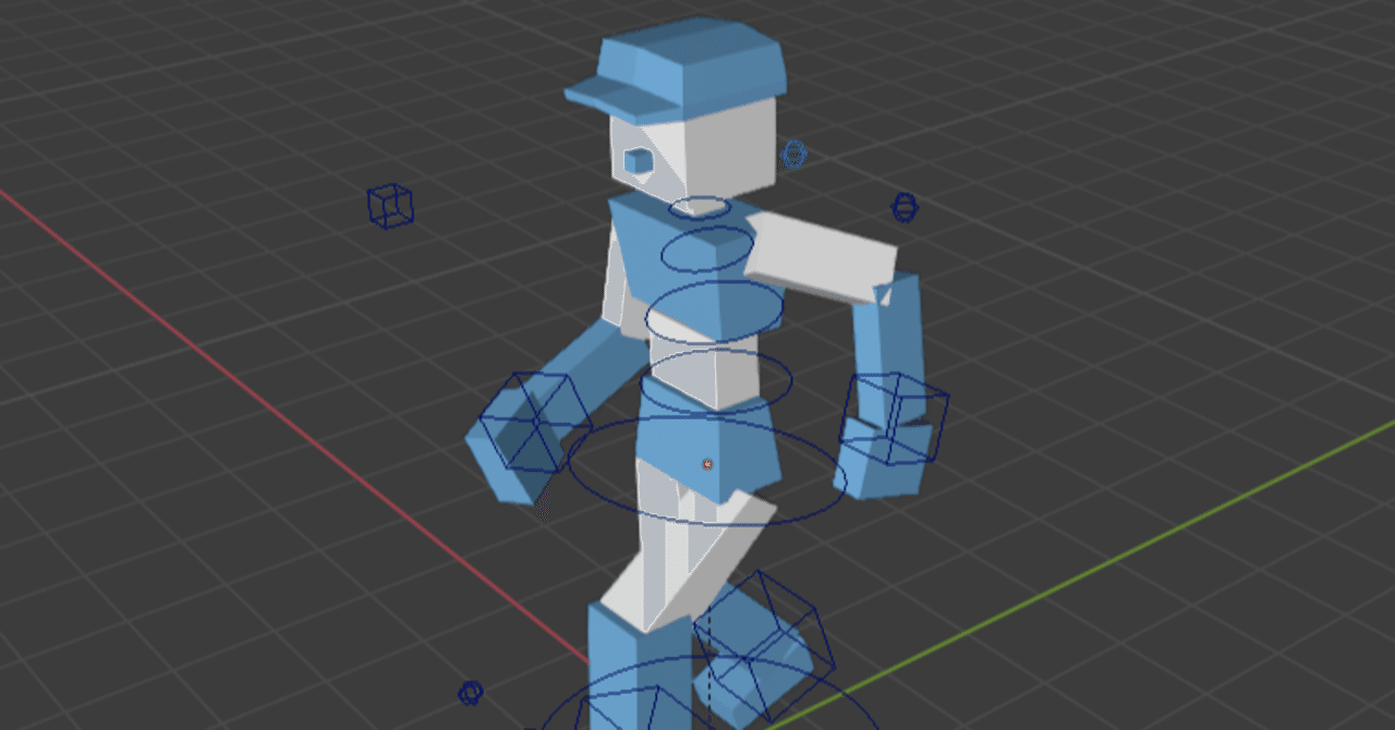 Blender 速攻で歩行サイクルアニメーションをつくる Yugaki Note