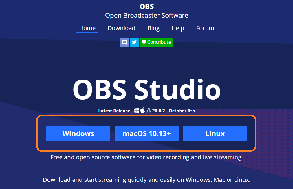 obs studio download windows 10