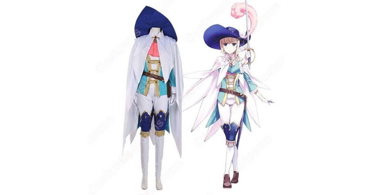 シュヴァリエ デオン コスプレ衣装 Fate Grand Order Cosplay 戦闘服 オーダメイド可 Costowns Shops Note