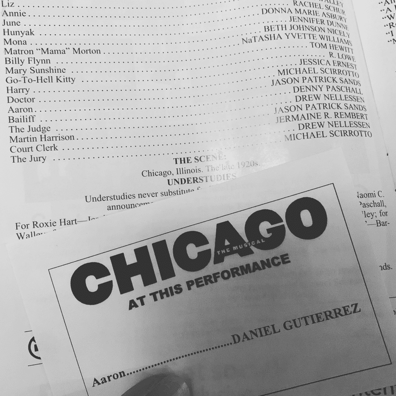 Chicago The Musical In Ny 旅するうさぎ Note