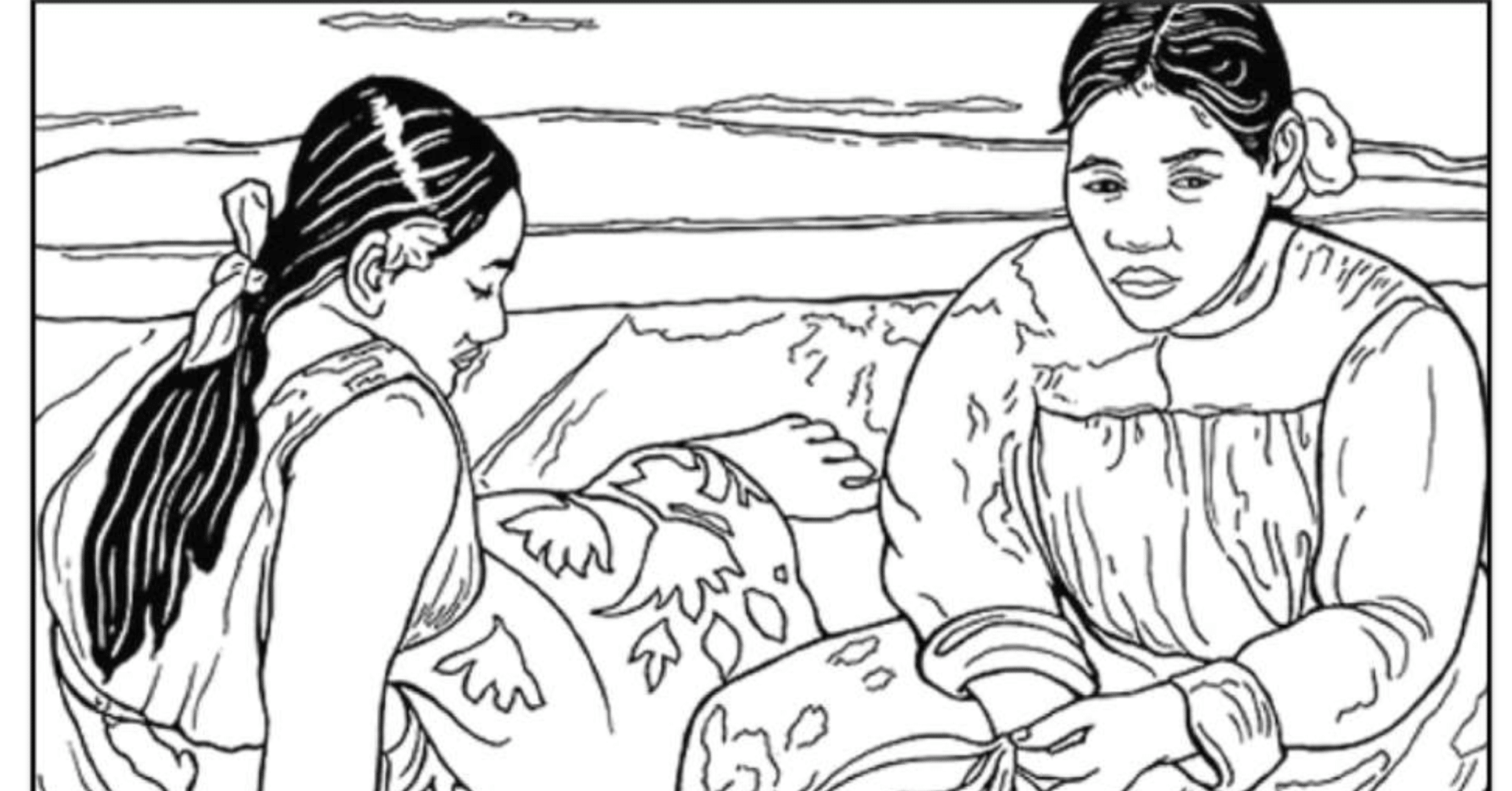 無料 有名アート作品のぬりえ71選 みき フランス流哲学教育家 Note