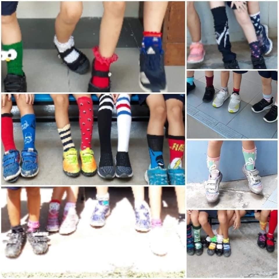 サッカー ソックス汚い 1人ひとりは特別！なOdd Socks Day｜Kaori🇲🇾多言語子育て＠ペナン