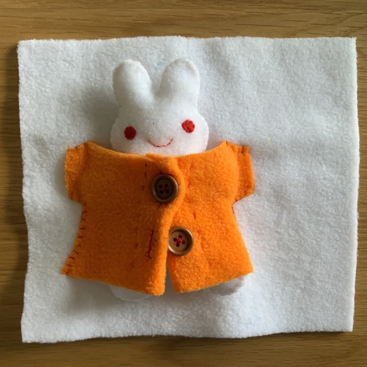 布絵本ボタン遊び