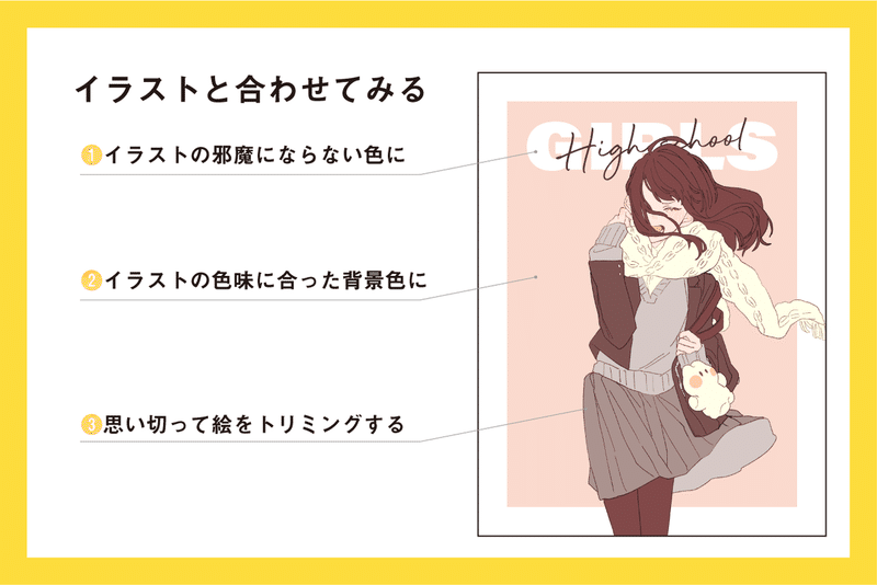 ずぼらさんのデザインメモ イラストと文字の関係編 あとなな Note ずぼらさんのデザインメモ イラストと文字の関係編 あとなな Note