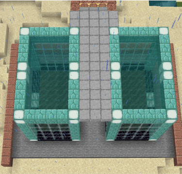 Minecraft 魚を鑑賞できる 水槽 をつくろう オーリオ Note