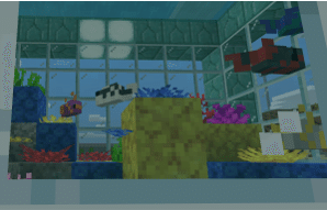 Minecraft 魚を鑑賞できる 水槽 をつくろう オーリオ Note