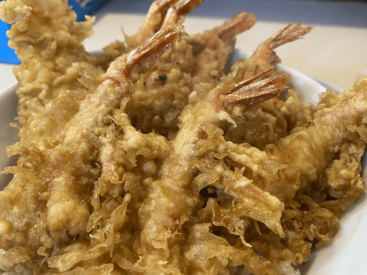 室蘭にあるてんかつのの天丼^ ^