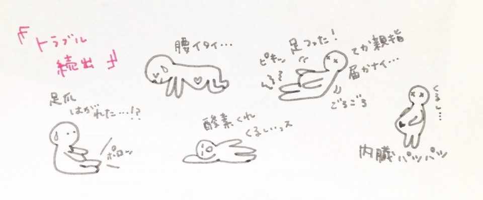 とある妊婦の脳みそ 5 地味にツライ 妊婦とマイナートラブル 小中ぽこ ぽこねん Note