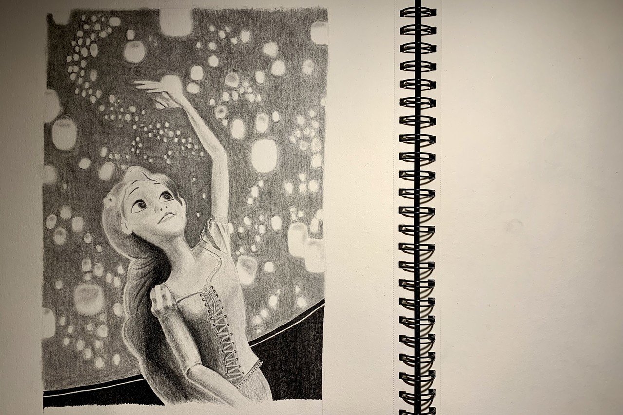 ミュゲです　色鉛筆画　手描き原画 色鉛筆画｜美浜カルチャーセンター｜検見川浜ベイサイドモール