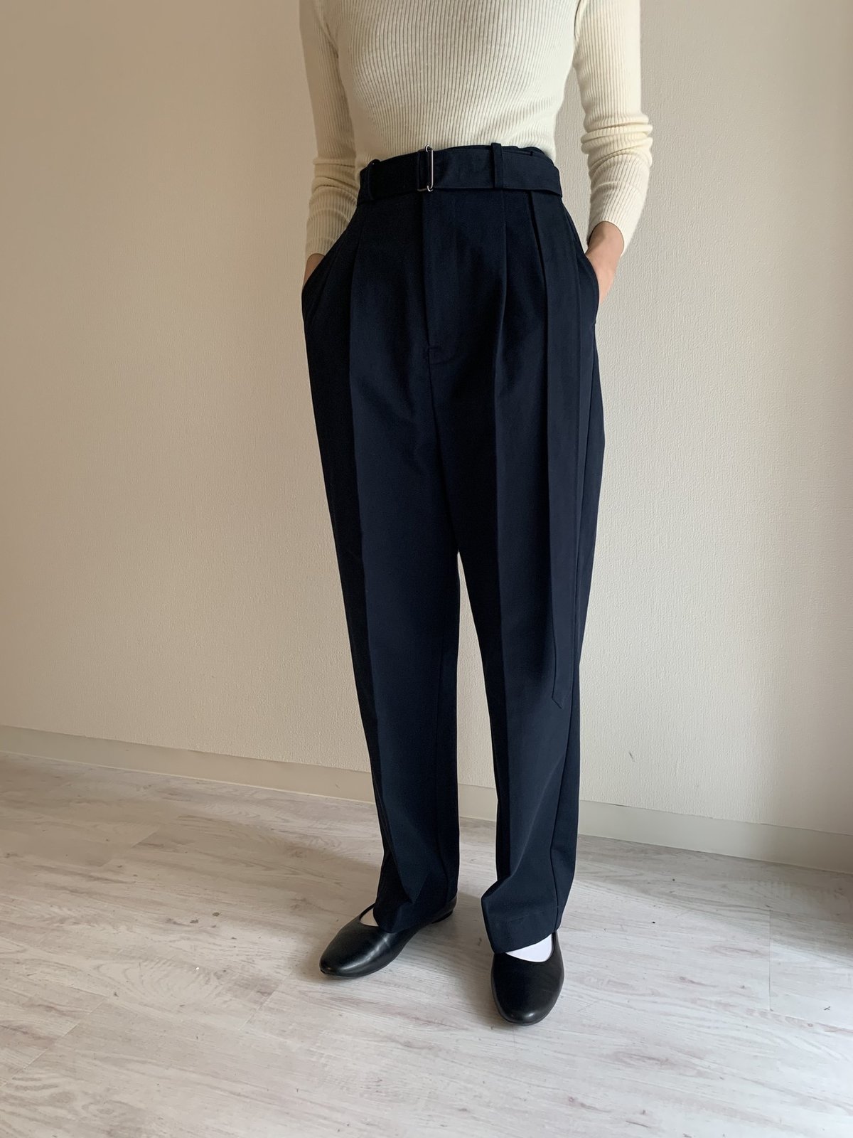 foufou トラディショナルチェックストレートパンツ サイズ1 11/18 21  