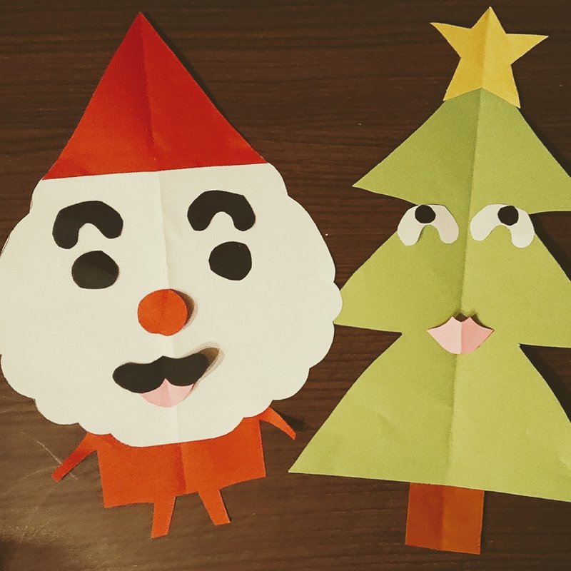 クリスマス福笑い クリスマス工作展 ポピンズシッター 旧スマートシッター 公式 Note