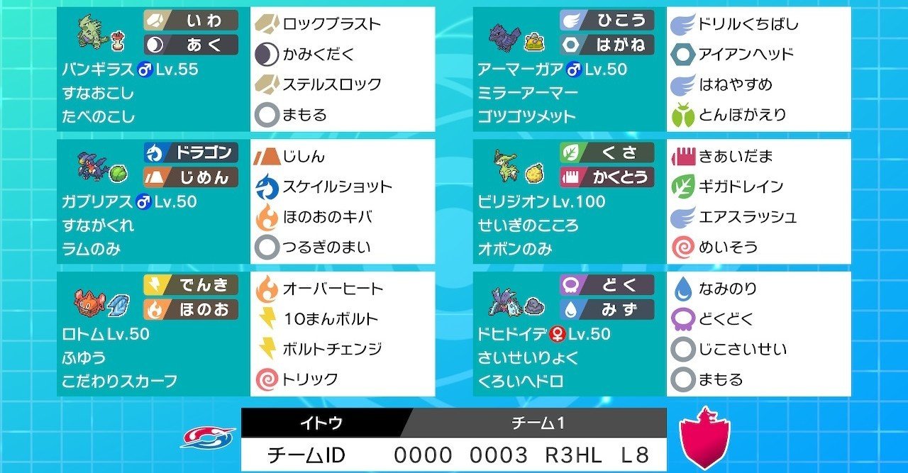 ジェネリックバンギムドーことバンギラス アーマーガア シュライバー Note