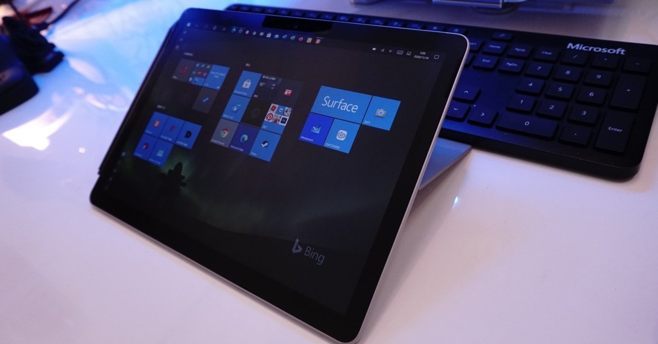 Surface Go 2は優秀なサブデバイス 田口一 漫画 Note