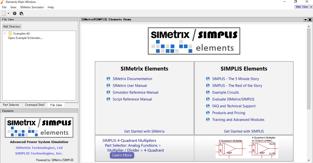 Simetrix SIMetrixの導入手順覚書|でがらし