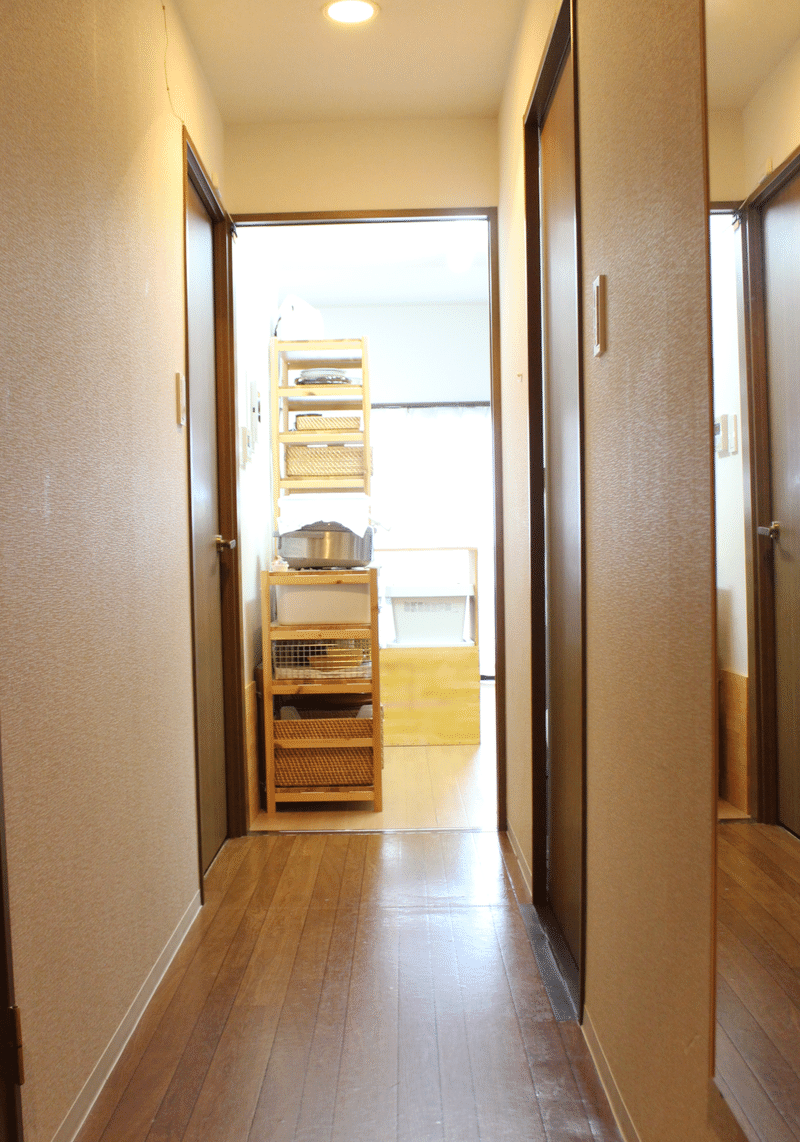 玄関から丸見えのれんで防犯対策もばっちり Sayo Note