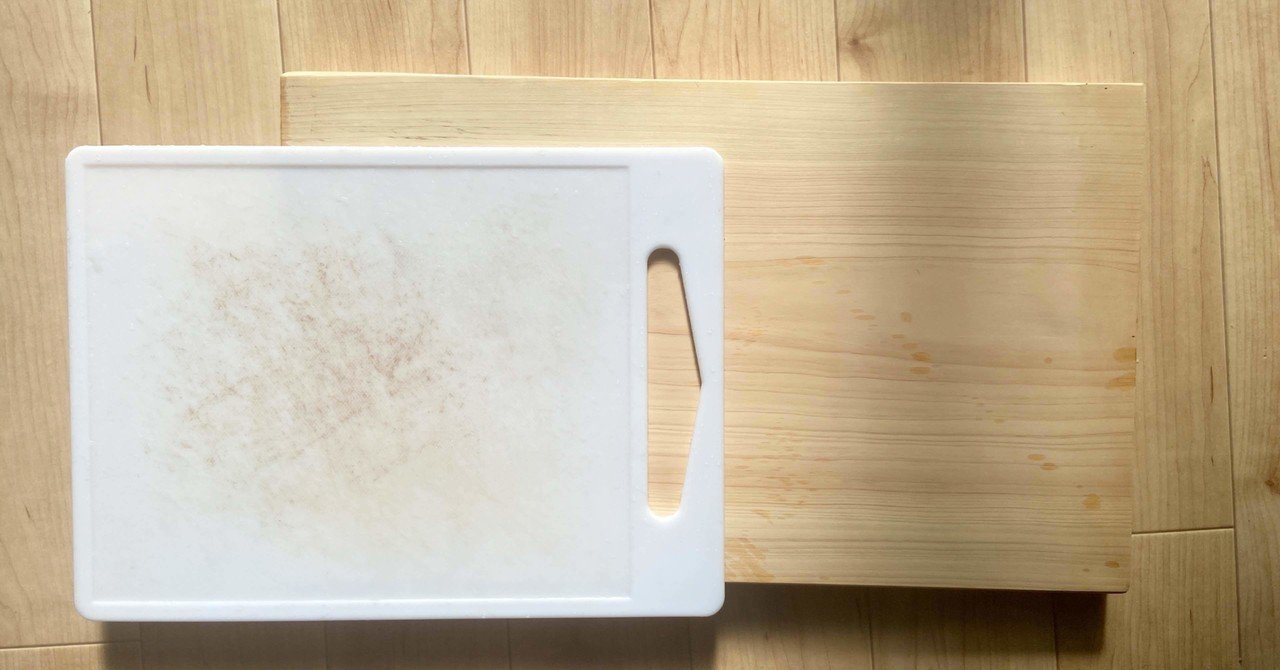 脱プラ】木製まな板に買い替え。シンクに渡せる長さが便利｜糸